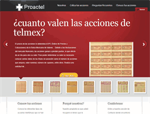 Tablet Screenshot of accionestelefonicas.com